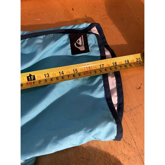 Quiksilver Mens 30 Striped Colorblock Recycler Board Shorts Beach Swim Trunks - Picture 8 of 9